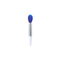 Set of 10 Blushimmer silicone lip and eye makeup brushes, mini and portable with transparent applicator sticks for lipstick and eye makeup.