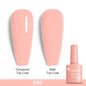 Bright neon pink gel nail polish by Blushimmer, featuring UV and LED fluorescence for vibrant summer nail art.