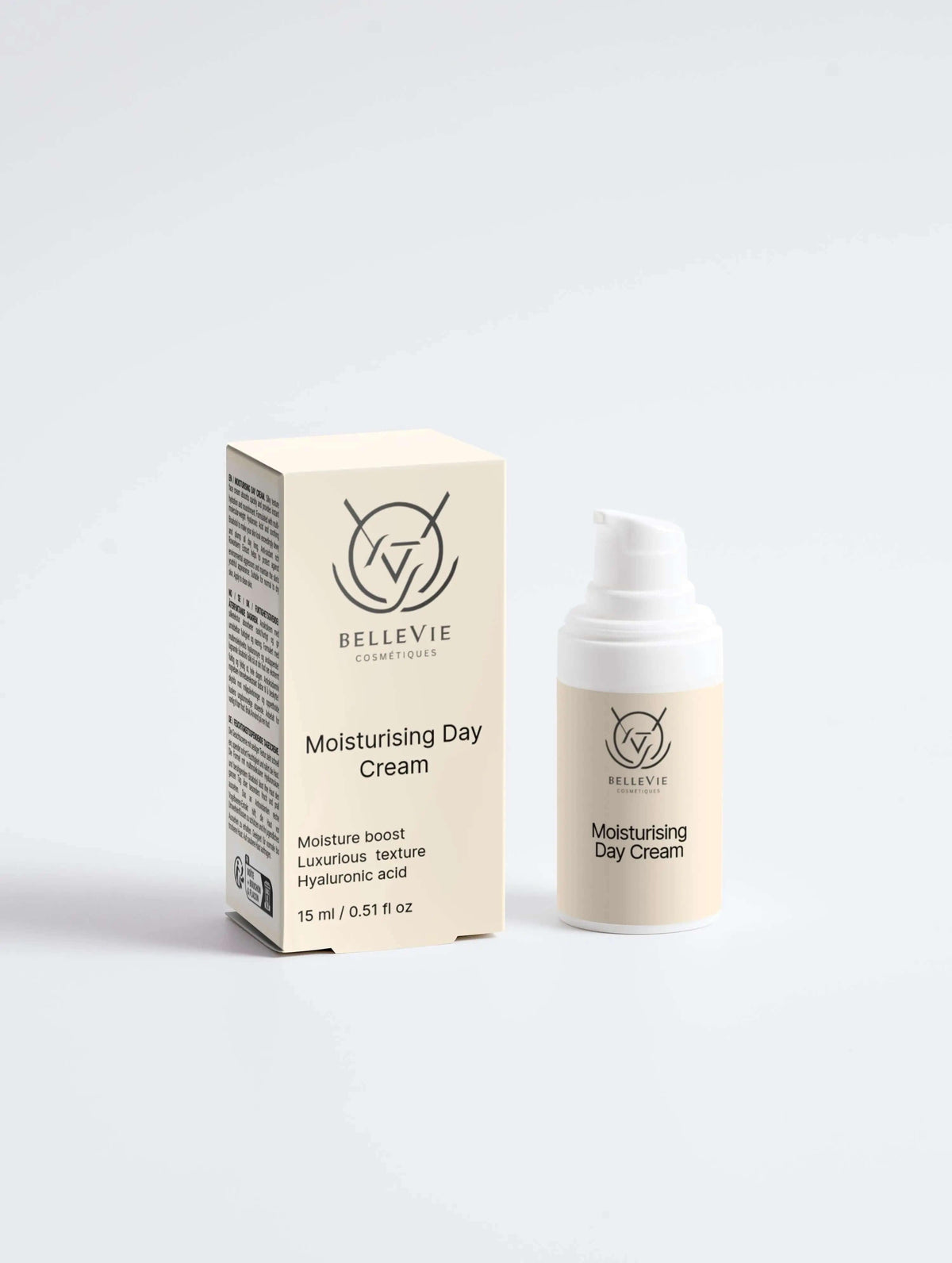 BelleVie Cosmétiques Daily Radiance Collection box with cleansing, moisturizing, and glow-enhancing skincare products.