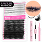 Blushimmer WOSHEER Lash Clusters Kit with spiky eyelash extension clusters, DIY volume lash spikes, and manga-style lash extensions.