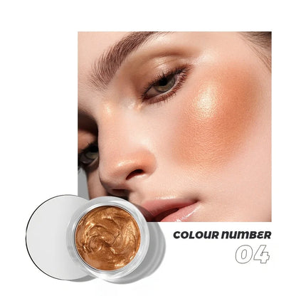Blushimmer liquid highlighter in 9 colors, waterproof, fade-resistant, suitable for cheeks, eyes, face, lips, and body