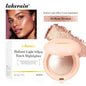 Blushimmer face highlighter powder with baked shimmer for glowing, long-lasting, waterproof skin contouring and makeup illumination.