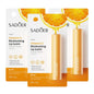 Blushimmer SADOER Vitamin C Lip Balm showing moisturizing, nourishing lips with a smooth, hydrating finish.
