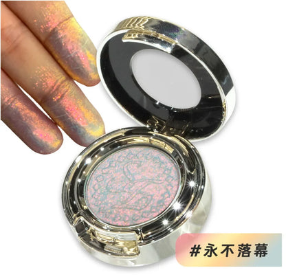 SheenEffect chameleon pigment Eyeshadow Single eye shadow Long-lasting Highlighter Easy to blend portable Makeup Cosmetics