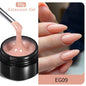 Blushimmer Born Pretty 30ml milky white hard gel for nail extensions, clear acrylic, soak-off UV construction gel, jelly nail polish