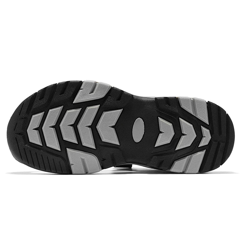 Summer Outdoor Baotou Sandals Men's Hiking Beach Slippers Anti Slip Durable Anti Slip Thick Soled Men's Shoes Flip Flops