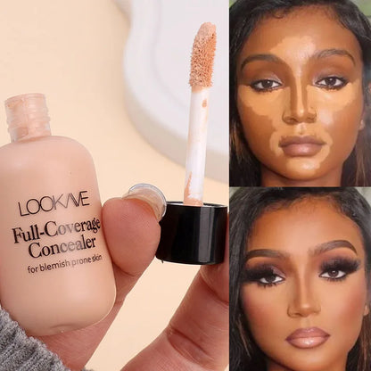 Blushimmer waterproof matte concealer cream for full coverage, acne, dark circles, oil control, and long-lasting liquid foundation.