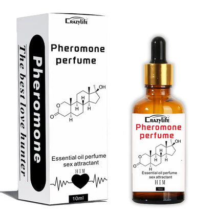 Blushimmer men's pheromone perfume bottle with sleek design, enhancing confidence and attraction for dating and social nights.
