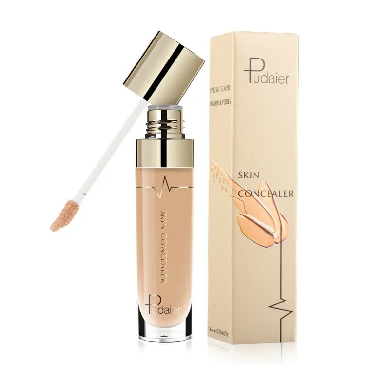 Blushimmer face contour concealer palette with liquid waterproof foundation and correctors for dark skin tones.