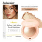 Blushimmer face highlighter powder with baked shimmer for glowing, long-lasting, waterproof skin contouring and makeup illumination.