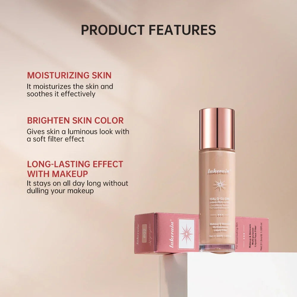 Blushimmer liquid bronzer and facial highlighter with a smooth, moisturizing formula for contouring and a long-lasting glow.