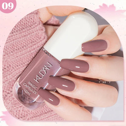 10ml Water-Based Peel Off Nail Polish 40 Colors Long Lasting Quick Drying No Need of Lamp to Cure Nail Supplies Manicure Nails