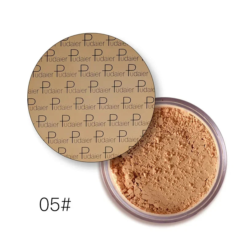 Blushimmer Sacha Buttercup Setting Powder in translucent loose face powder to set makeup, foundation, or concealer finish.