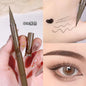 Blushimmer waterproof brown liquid eyeliner pen with slim tip, designed for long-lasting, smudge-proof eye makeup application