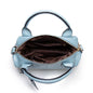 Large capacity oil wax leather tote bag for women, stylish shoulder bag from OBA with durable leather finish and spacious interior.