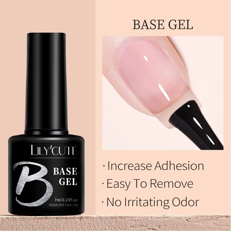 Blushimmer LilYCute 7ml colorful gel nail polish bottle with vibrant shades, long-lasting UV gel varnish for manicures and nail art.