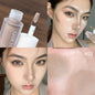 Blushimmer liquid contour highlighter and blush cream for face, featuring matte finish and bronze contouring makeup for women.