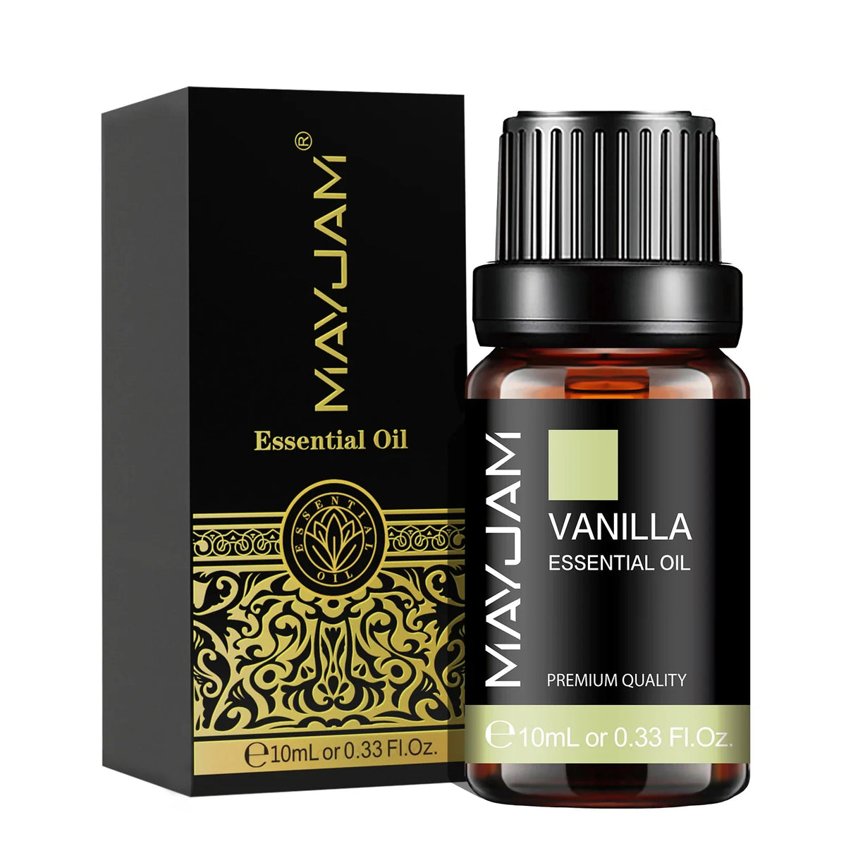 Blushimmer Lavender Jasmine and Eucalyptus essential oil fragrance blend in a 10ml bottle with vanilla, sandalwood, and citrus notes.