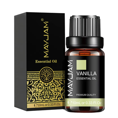 Blushimmer Lavender Jasmine and Eucalyptus essential oil fragrance blend in a 10ml bottle with vanilla, sandalwood, and citrus notes.