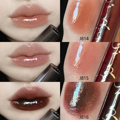 Girlcult Unreal Lip Gloss by Blushimmer in four shades with iridescent, glossy finish, moisturizing, non-sticky, perfect for holiday and party looks.