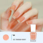 Blushimmer no-bake water-based nail polish with 40 glitter colors, long-lasting, quick-drying nude nail polish with sequins.