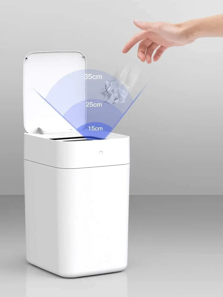 Townew T1S Smart Sensor Kitchen Garbage Bin Waterproof Home Bathroom Garbage With Lid Sensing Garbage Bin Automatic Packaging