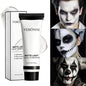 1PC/2PCS White Liquid Foundation 37ml Full Coverage Oil Control Long Lasting for Stage Halloween Cosplay Makeup