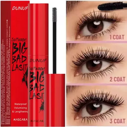 Waterproof Lengthening Mascara - Black Silk Fiber Formula