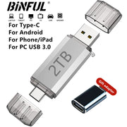 512G USB Flash Drive Photostick High Speed Sticks External Storage Pen Drive For Phone iPhone Android PC Copy Photo Videos Files