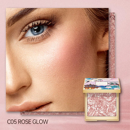 Blushimmer Catkin Eternal Love Rosy Cranes natural blush in blush pink with floral design, long-lasting and radiant.