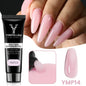 Blushimmer YOKEFELLOW 15g nude pink clear extension gel for nails, soak-off UV and LED acrylic gel varnish with gel nail polish application