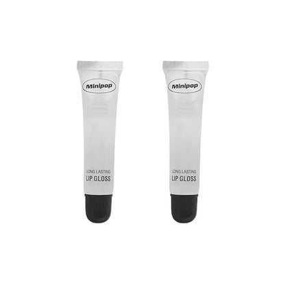 Set of 2, 3, or 6 Blushimmer hydrating clear lip gloss tubes with high-shine finish and non-sticky lip care formula, 18ml each
