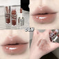 Blushimmer clear glass shine lip gloss with watery, moisturizing, and plumping formula, featuring a juicy lip oil and long-lasting stain.