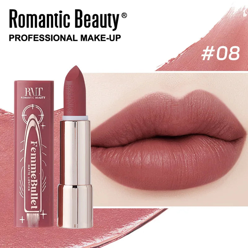 Blushimmer 6 colors matte liquid lipstick set with transfer-resistant, highly pigmented, smudge-proof, long-lasting formula.