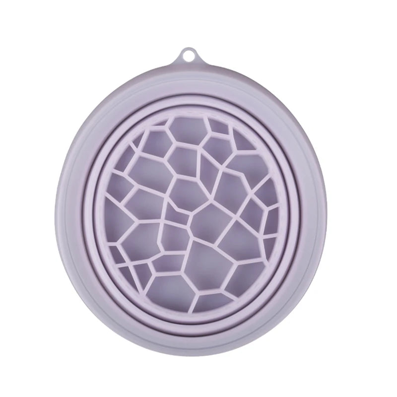 Foldable Silicone Face Ice Bath Tray Cold Therapy for Facial Puffiness Portable Cryo Skin Tool Travel Beauty Bowl Facial Tool