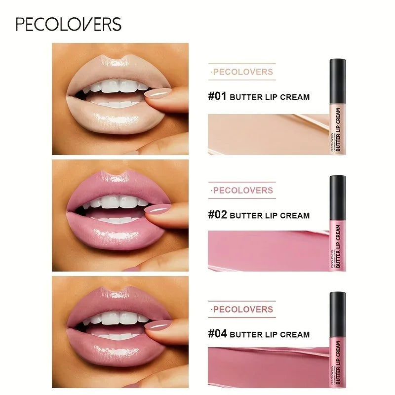 Blushimmer waterproof liquid lipstick in shade 21, featuring vitamin E and lip plumper, with a sleek lip gloss tube.