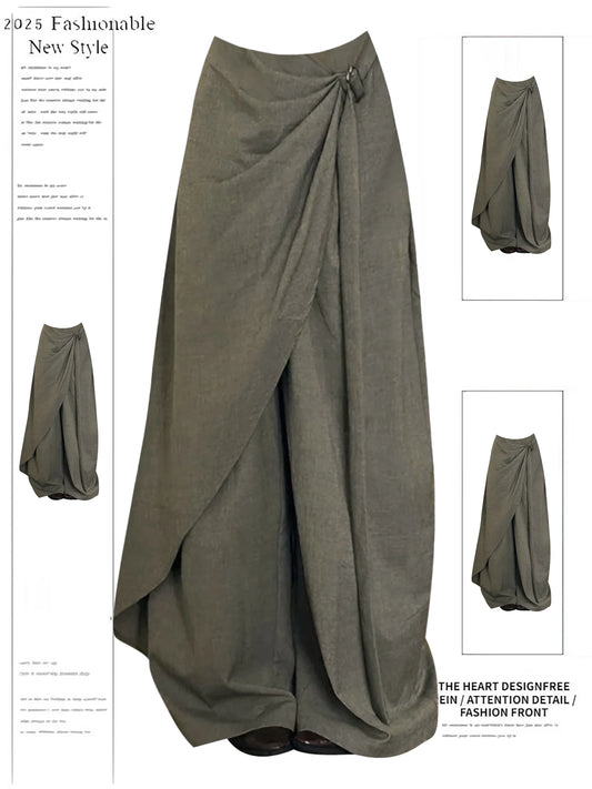 Women's Baggy Y2k Urban Suits Pants Streetwear Harajuku Pants 2000s 90s Vintage BF Style Oversize Wide Leg Trousers Autumn 2025