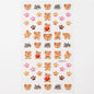 Cute cat and dog nail decals from Blushimmer featuring 3D animal cartoon designs for Y2K-style nail art decoration.