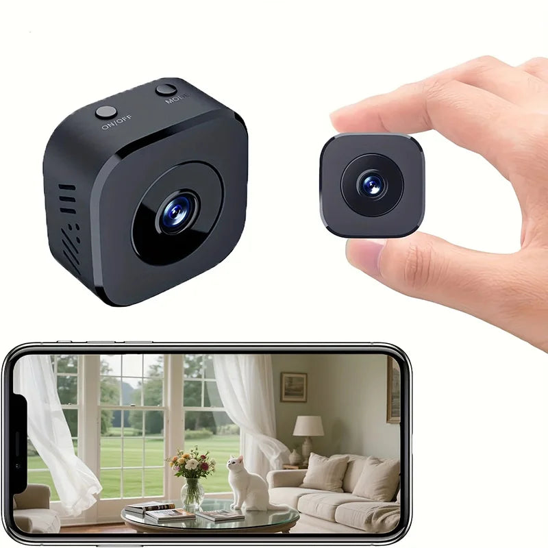 New 4K HD Mini Security Camera 6K Full HD WiFi Surveillance With 2 Way Audio Motion Detection Infrared Night Vision Securit