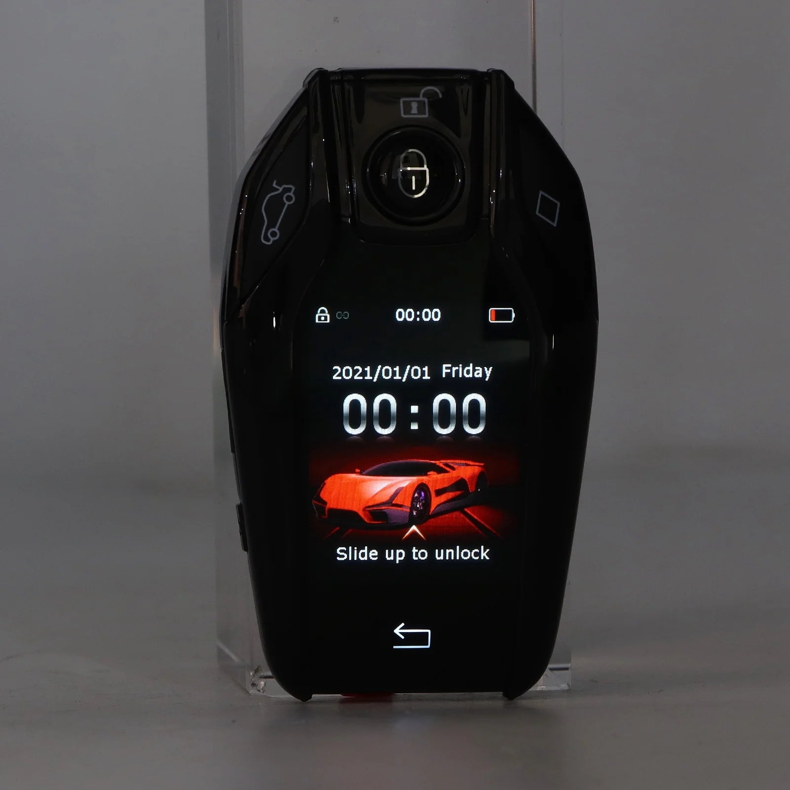 Car Smart Key, Universal TK800+ LCD Touch Screen Smart Key Remote Keyless Entry for All Start Stop Engine Button Models