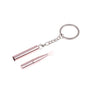 Blushimmer multifunctional silicone lip and eyeshadow brush with cover and keychain, portable and dustproof for precise makeup application