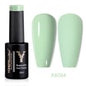 YOKEFELLOW 10ml Blushimmer translucent pink jelly gel nail polish, long-lasting UV soak-off gel varnish with high quality finish