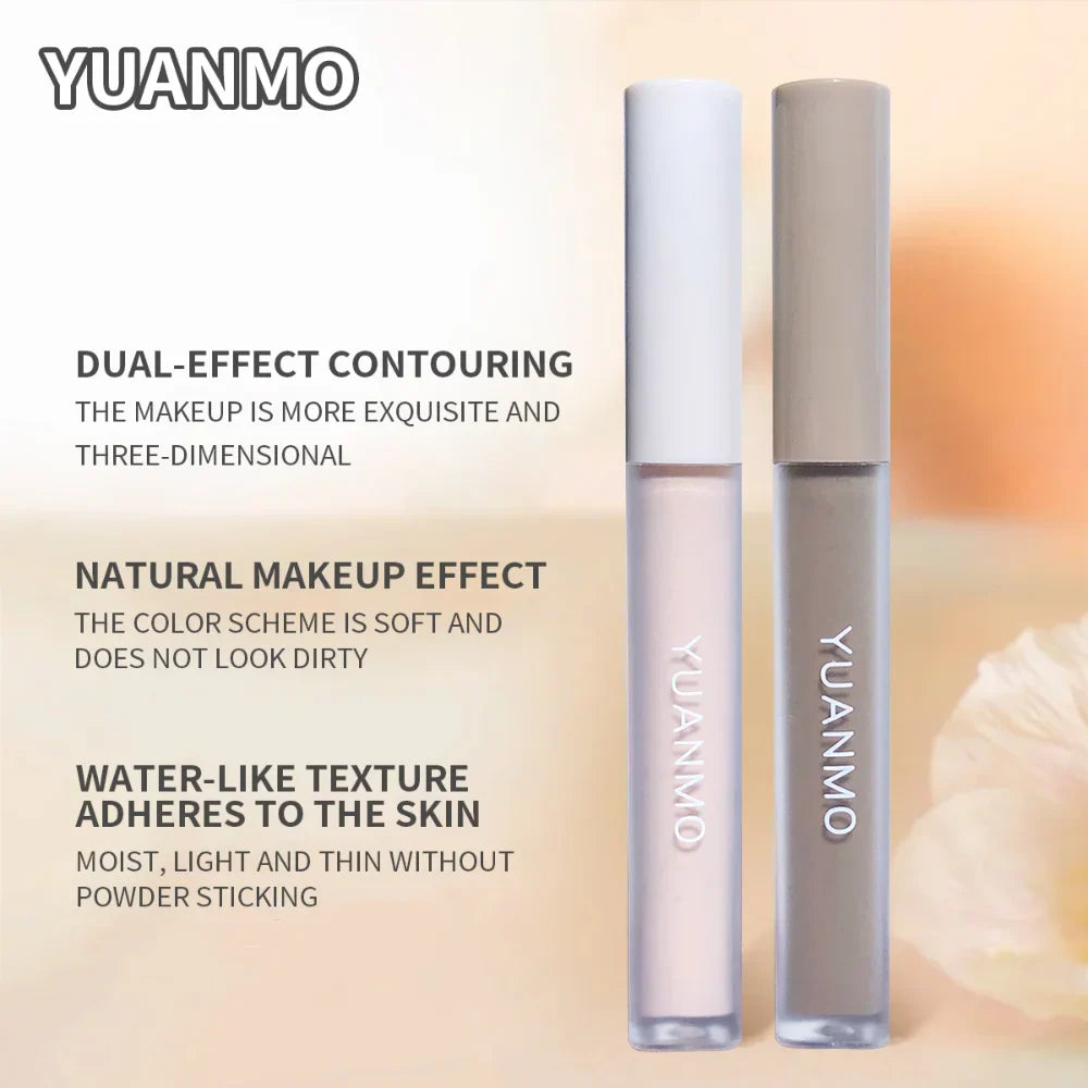 Blushimmer liquid matte concealer with high coverage, waterproof, oil control, long-lasting face makeup, in a sleek tube.