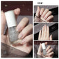 Blushimmer 8ml matte waterproof nail polish with glitter sequins, quick-dry, no-bake, UV varnish, suitable for nail art without lamp