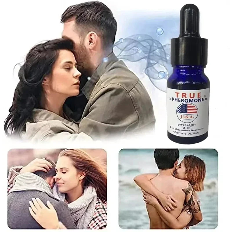 Young Couple Pheromone Essential Oil Love Spell Fragrance Irresistible Attraction Enhance Romance Emotional Connection Perfume