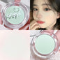 Blushimmer HISYI matte blush plate with natural color, micro flash finish, featuring a slightly tipsy, monochrome blush design.