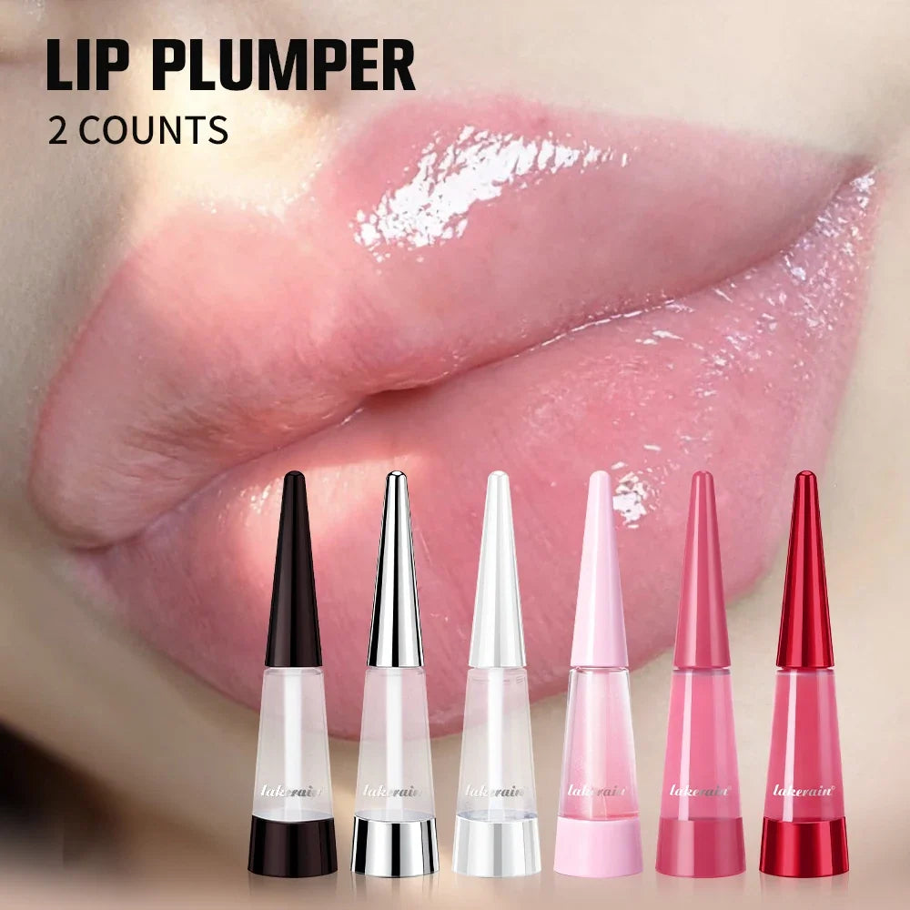 Blushimmer Instant Plumping Lip Oil with glossy, hydrating finish, non-sticky formula, and long-lasting moisture for plump, moisturized lips.