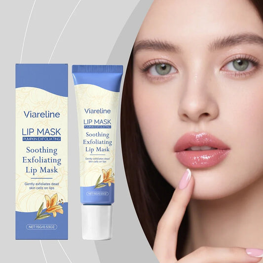 Blushimmer Pumpkins Lip Sleeping Mask for dry, chapped lips with natural exfoliating ingredients in a jar.