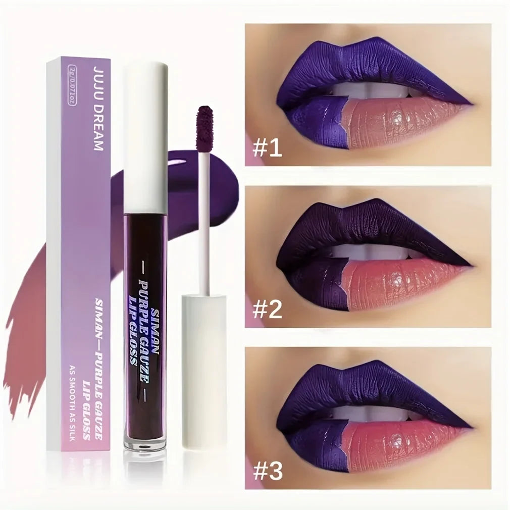 Blushimmer long-lasting matte lip tint with peel-off formula, waterproof liquid lipstick on lips, stick-free, natural finish.