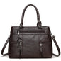 Elegant Handbags For Women High Quality Pu Leather Top-Handle Bags Purse Ladies Shoulder Crossbody Bag Casual Tote bolso purses
